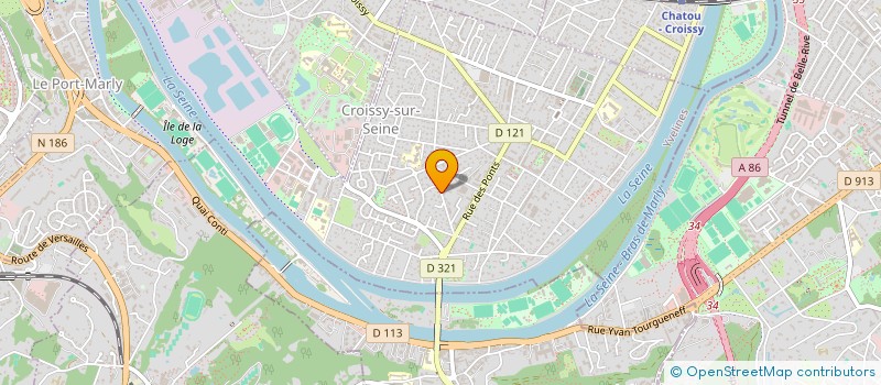localisation de l'entreprise IRIS LAB à CROISSY-SUR-SEINE