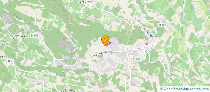 localisation de l'entreprise IRIS LES BAQUIS  HYERES