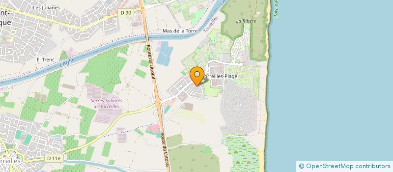 localisation de l'entreprise IRIS LOCATION SARL  TORREILLES