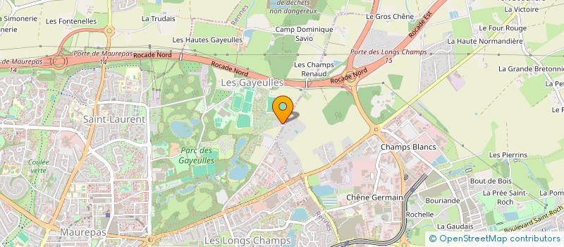 localisation de l'entreprise IRIS PERFORMANCE à RENNES