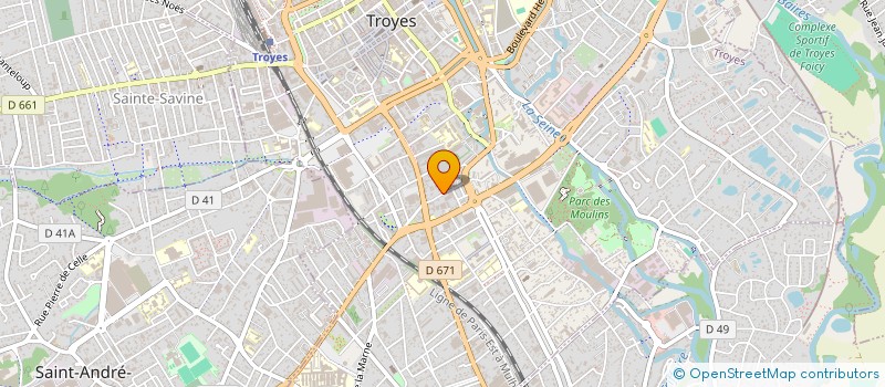 localisation de l'entreprise IRIS PROTECTION  TROYES