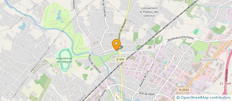 localisation de l'entreprise IRIS PROTECTION à MONTAUBAN