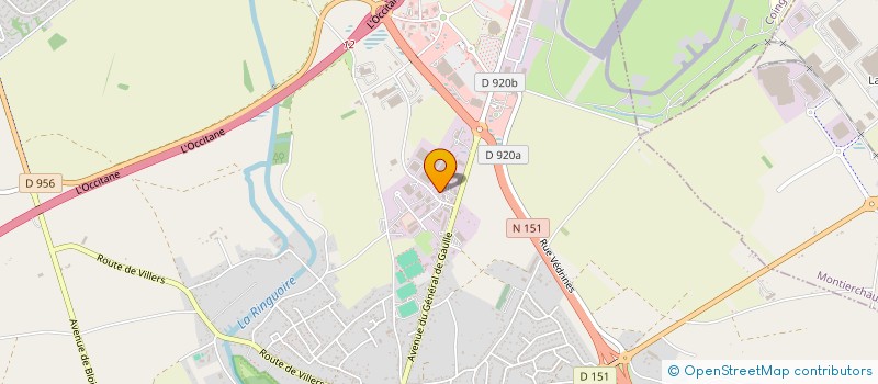 localisation de l'entreprise IRIS SOCIETE FINANCIERE ET IMMOBILIERE à DEOLS