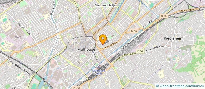 localisation de l'entreprise IRIS SURETE MULHOUSE à MULHOUSE