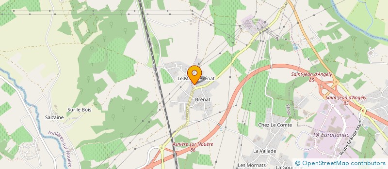 localisation de l'entreprise IRIS SYSTEMES à FLEAC