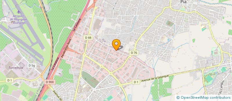 localisation de l'entreprise IRIS TECH  PERPIGNAN