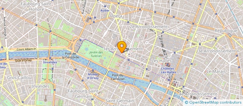 localisation de l'entreprise IRIS TRADE à PARIS