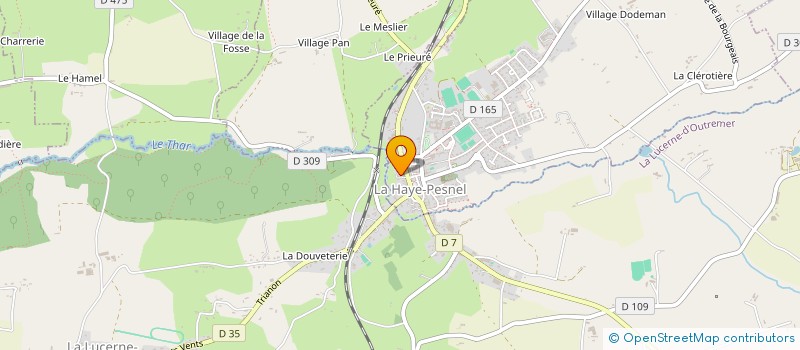 localisation de l'entreprise IRISAMBRE  LA HAYE-PESNEL