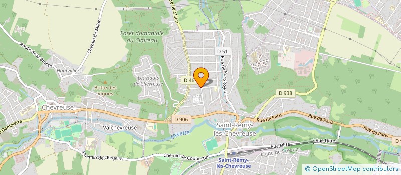 localisation de l'entreprise IRISATIONS  SAINT-REMY-LES-CHEVREUSE