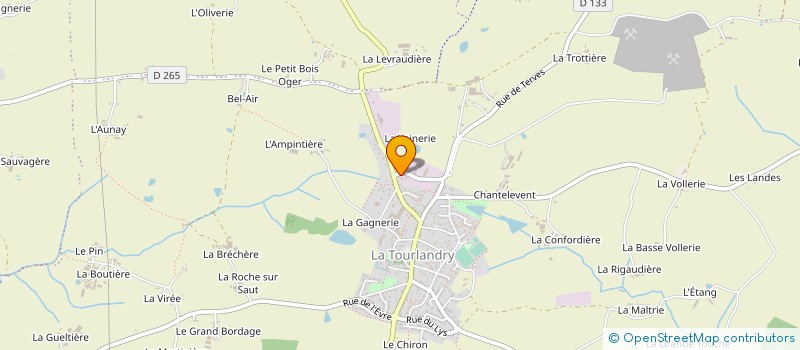 localisation de l'entreprise IRISCAR à CHEMILLE-EN-ANJOU