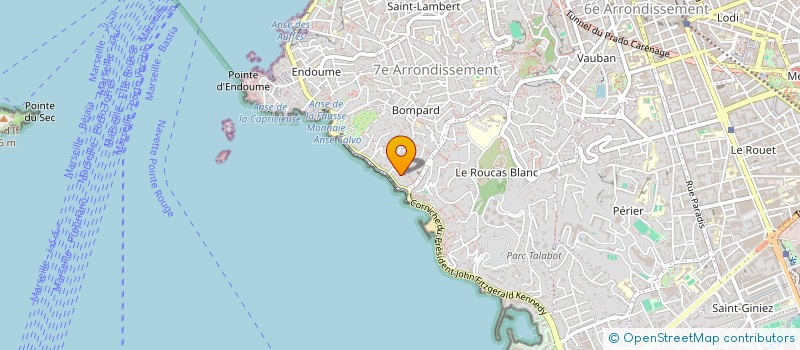 localisation de l'entreprise IRISCO84 à MARSEILLE