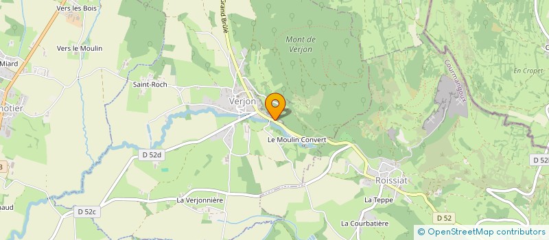 localisation de l'entreprise IRISE IMAGINER DES REALISATIONS INVENTIVES SOLIDAIRES ET A ENSEIGNER  VERJON