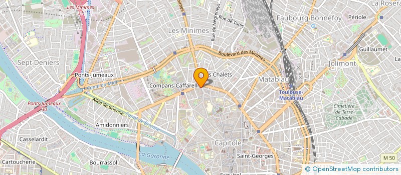 localisation de l'entreprise IRISH A B à TOULOUSE