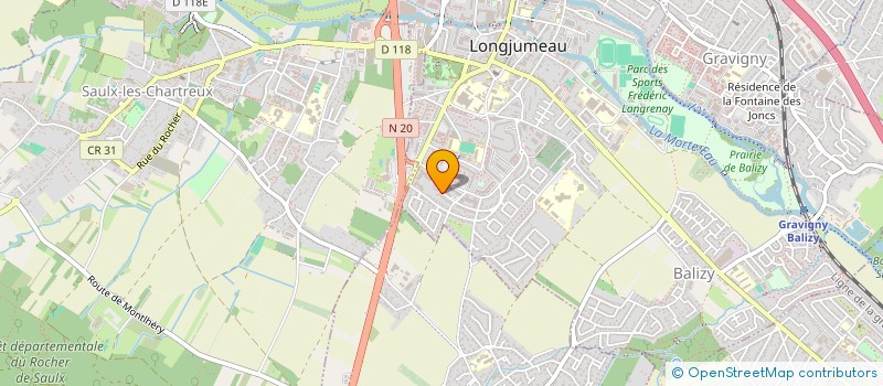 localisation de l'entreprise IRISH CONCEPT à LONGJUMEAU