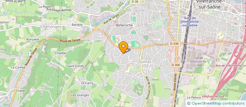 localisation de l'entreprise IRISLED MEUDON  LIMAS