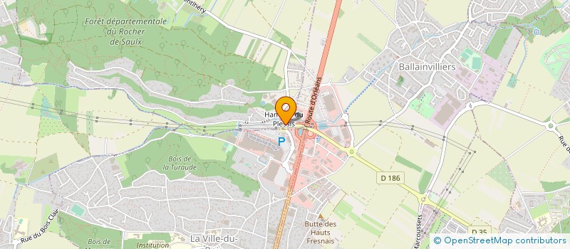 localisation de l'entreprise IRISPORTS à BALLAINVILLIERS