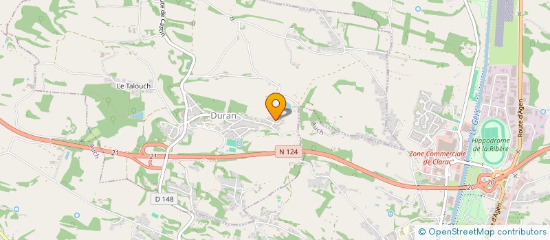 localisation de l'entreprise IRISSE  DURAN