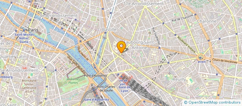 localisation de l'entreprise IRISSIME  PARIS