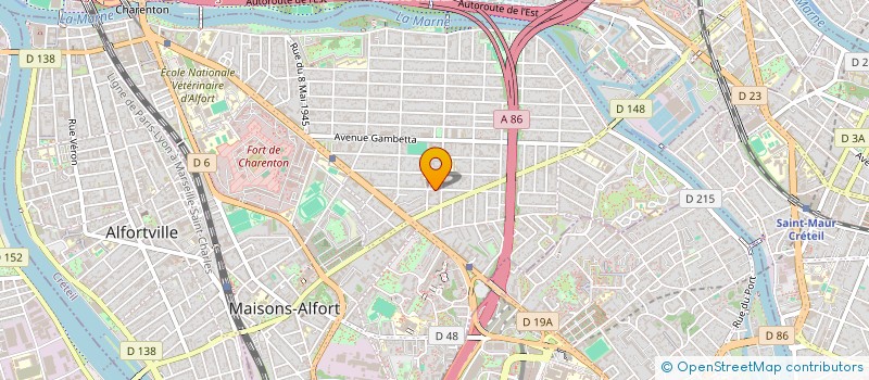 localisation de l'entreprise IRISSOU SERRURERIE à MAISONS ALFORT
