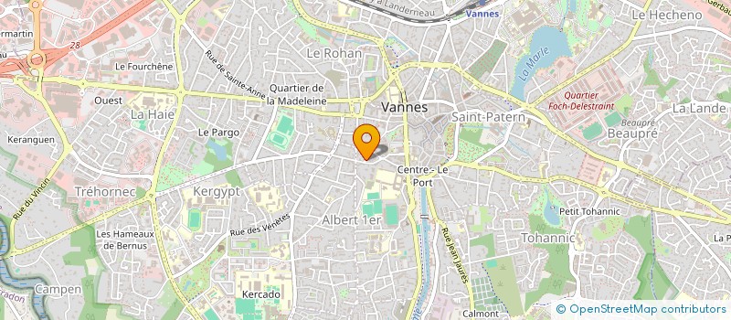 localisation de l'entreprise IRIUS DEVELOPPEMENT à VANNES