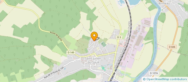 localisation de l'entreprise IRIX VR INCREDIBLE REALISM IMMERSIVE XPERIENCES  SAINT-JULIEN-DU-SAULT