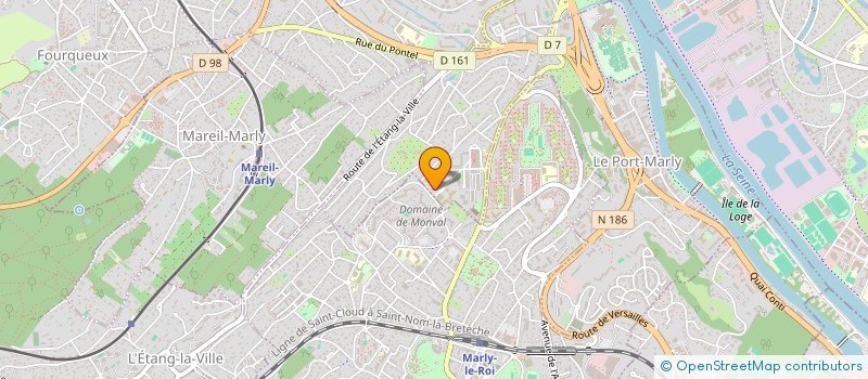 localisation de l'entreprise IRLA CONSULTING  LE PECQ