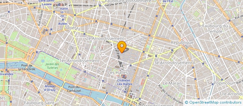 localisation de l'entreprise IRM BACHAUMONT à PARIS