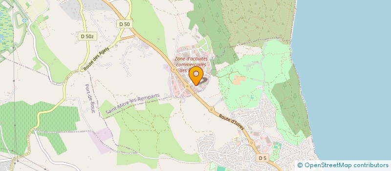 localisation de l'entreprise IRM CONTROL TECHNIQUE AUTOMOBILE  SAINT-MITRE-LES-REMPARTS