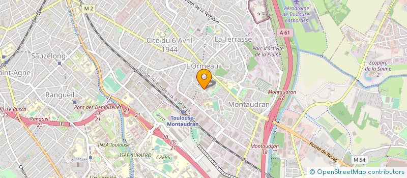 localisation de l'entreprise IRM DU LANGUEDOC à TOULOUSE