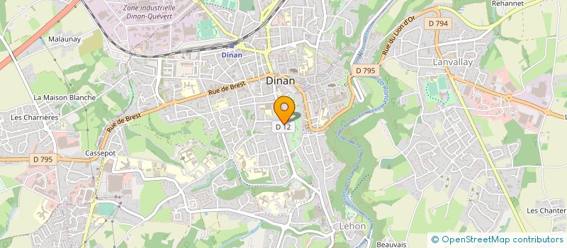 localisation de l'entreprise IRM DU POLE DE SANTE DE DINAN à DINAN