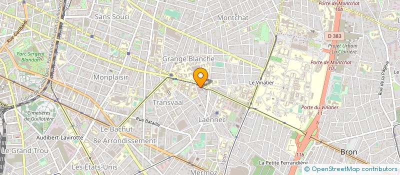 localisation de l'entreprise IRM IMSEL  LYON