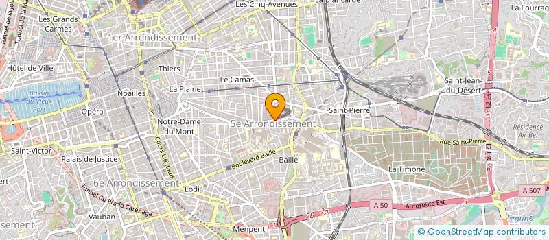 localisation de l'entreprise IRM KISS AUTO  MARSEILLE