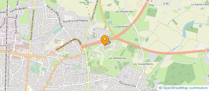 localisation de l'entreprise IRM LITTORAL VENDEE à LES SABLES D'OLONNE