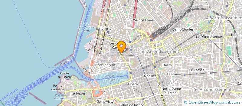 localisation de l'entreprise IRM PATRIMOINE BANQUES IMMOBILIER à MARSEILLE