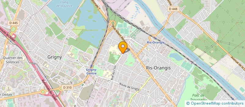 localisation de l'entreprise IRM RIS-ORANGIS-IRO à RIS-ORANGIS