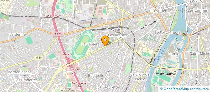 localisation de l'entreprise IRM TOULOUSE PARE à TOULOUSE