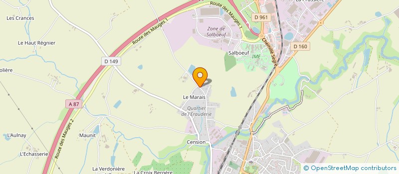 localisation de l'entreprise IRMAELLE  CHEMILLE-EN-ANJOU