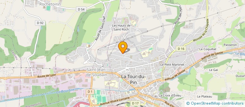 localisation de l'entreprise IRMAK  LA TOUR-DU-PIN