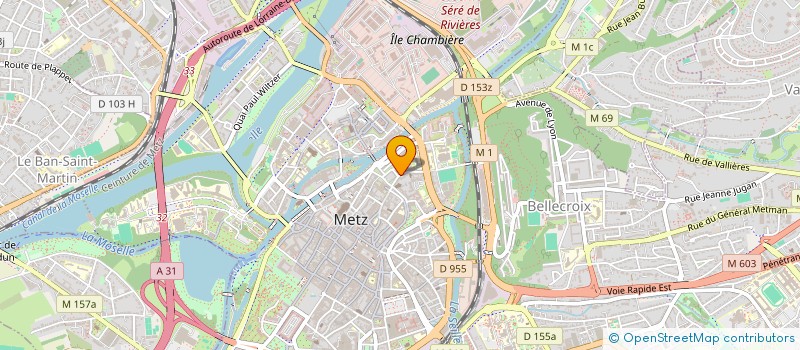 localisation de l'entreprise IRMAK  METZ