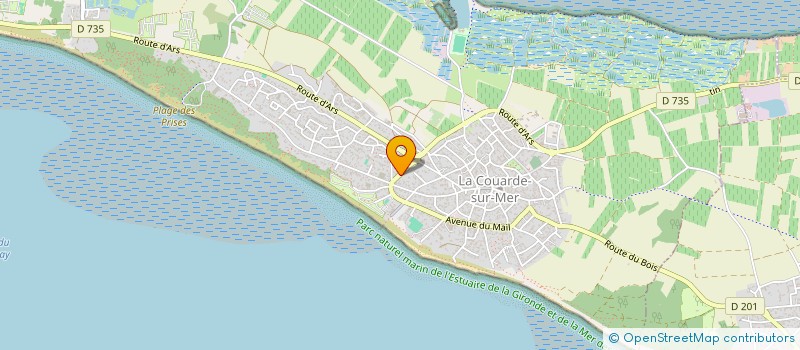 localisation de l'entreprise IRMAOS  LA COUARDE-SUR-MER