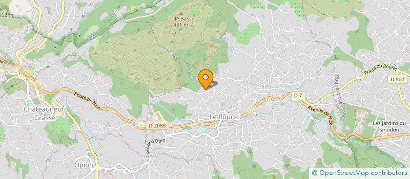 localisation de l'entreprise IRMCHRIS  LE ROURET