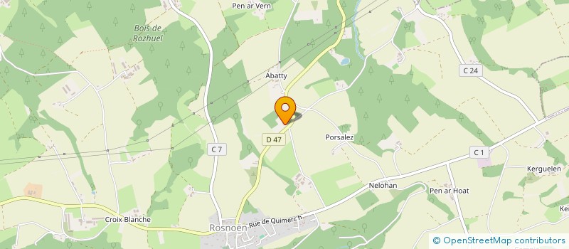 localisation de l'entreprise IRMINSUL  ROSNOEN