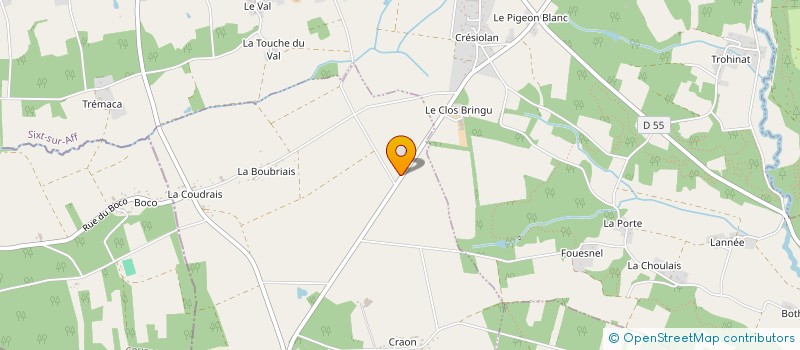 localisation de l'entreprise IROBERT  BAINS-SUR-OUST