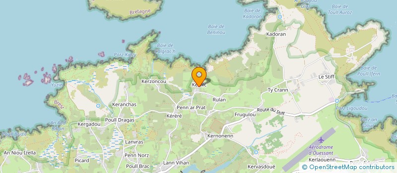 localisation de l'entreprise IROISE  OUESSANT