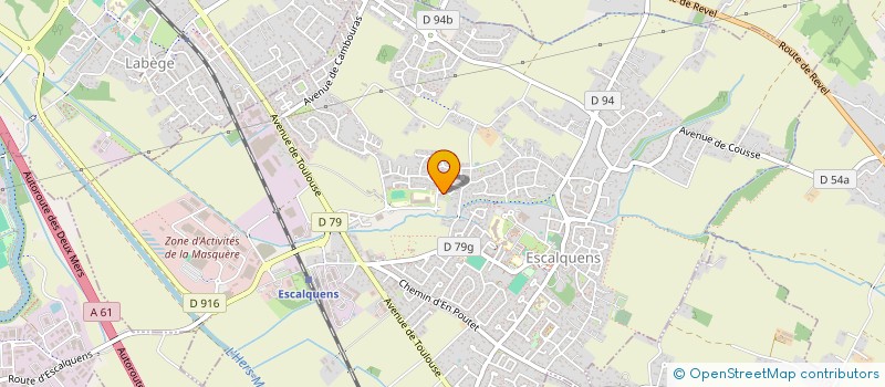 localisation de l'entreprise IROISE  ESCALQUENS