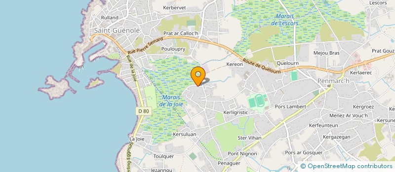 localisation de l'entreprise IROISE EXPLORER  PENMARCH