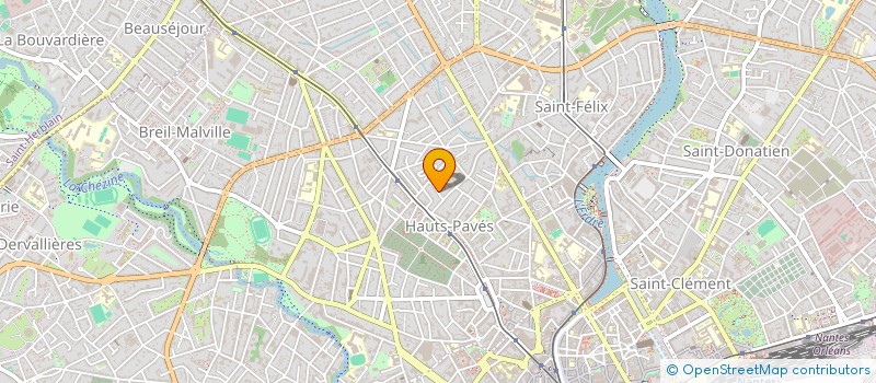 localisation de l'entreprise IROISE INVEST  NANTES