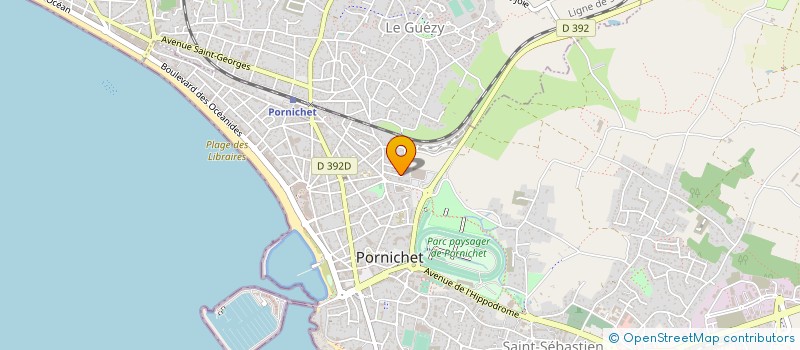 localisation de l'entreprise IROISE MANAGEMENT  PORNICHET