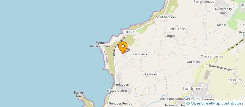 localisation de l'entreprise IROISE MEDIA  LANDUNVEZ
