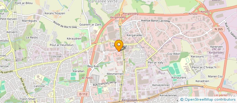 localisation de l'entreprise IROISE MOTO à BREST